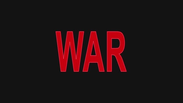 Faire Paix Autour Monde Non Guerre — Video