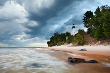 Au Sable Lighthouse. clipart