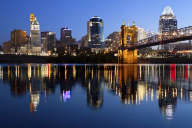 Cincinnati manzarası.