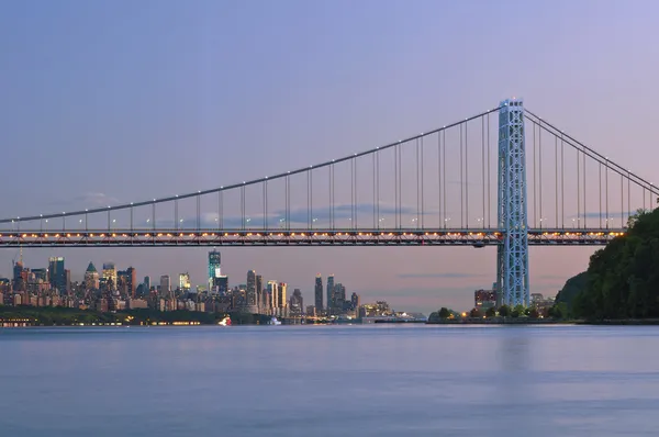 Ponte George washington, new york. — Foto Stock