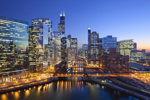Ciudad de Chicago — Foto de Stock