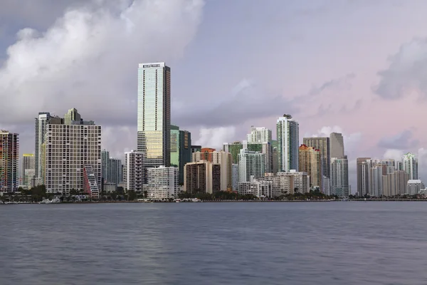 O horizonte de Miami . — Fotografia de Stock