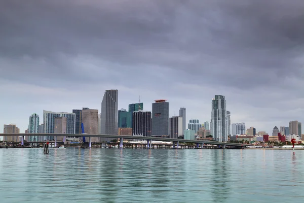 Panorama města Miami. — Stock fotografie