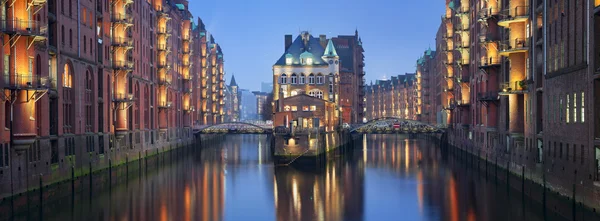 Speicherstadt Hamburg. — Stok fotoğraf