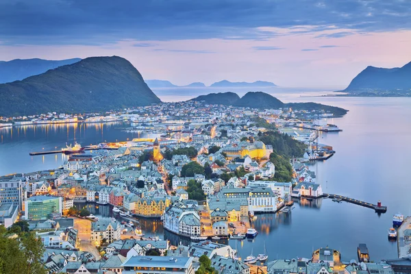 Alesund, Norvegia . — Foto Stock