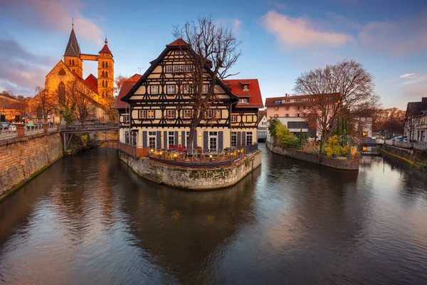 Esslingen Neckar Almanya Almanya Nın Esslingen Neckar Şehrinin Şehir Manzarası — Stok fotoğraf