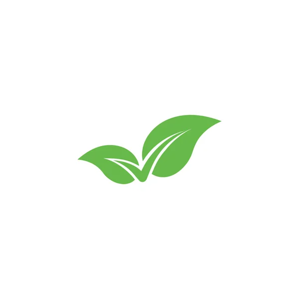 Vegan Natural Check Eco Vector Icon Template — Vector de stock