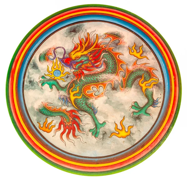 duvarda ejderha boyama