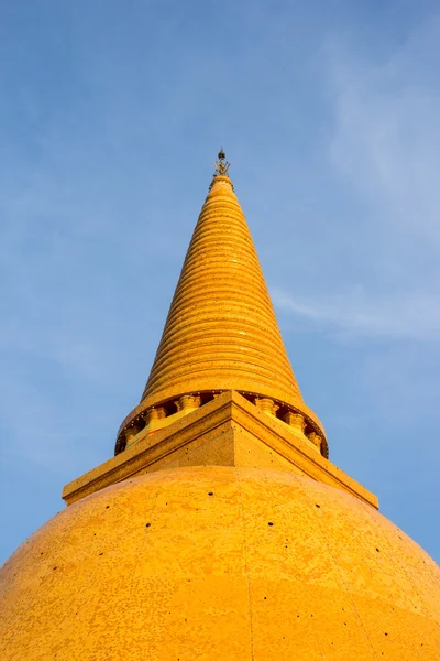 Grote pagode beroemd in thailand — Stockfoto