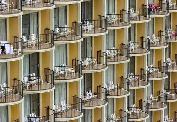 Balkon mit Aussicht — Stockfoto