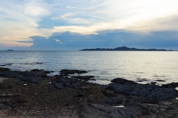 Seaview günbatımı manzara — Stok fotoğraf