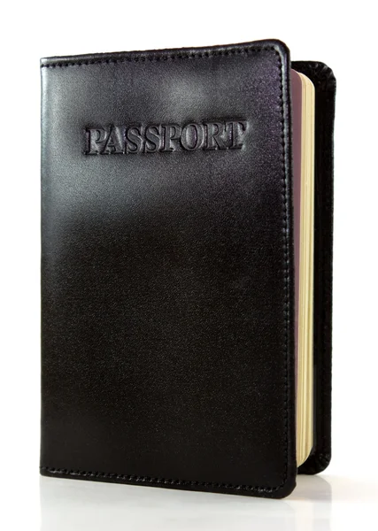 Passport cover on isolated background — Stock Photo, Image