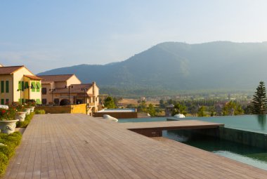 peyzaj mimarisi ve dağ