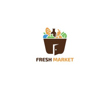 Market ya da market teslimat şirketinin logosu..