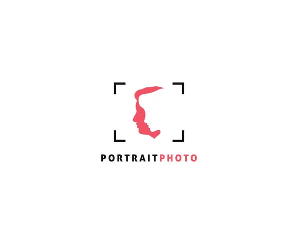 Hochzeitsfotografie Logo Design Fotograf Ikone — Stockvektor