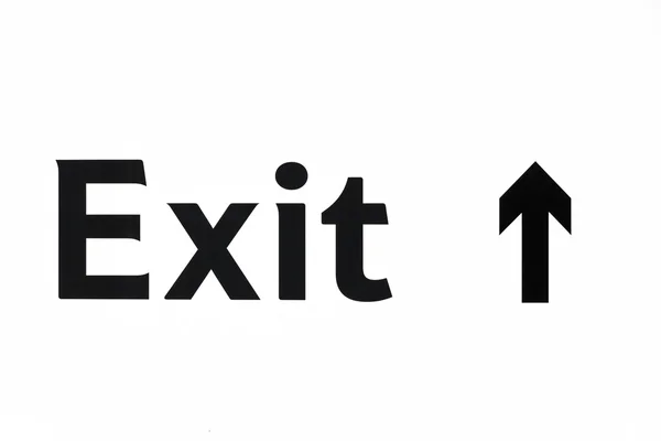 Exit sign — Stock Photo, Image