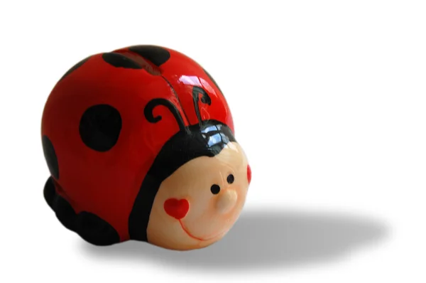 Ladybird Money Box. — Stock Photo, Image