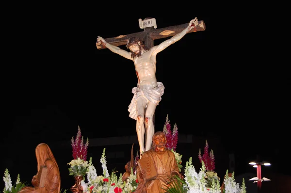 Cristo em procissão — Fotografia de Stock