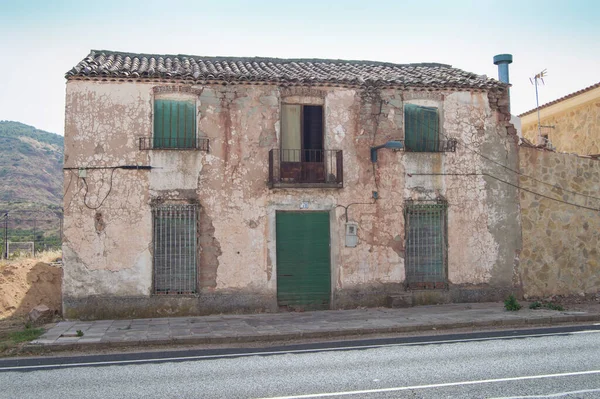 Casa Rural Abandonada Aldeia Província Albacete Castilla Mancha Espanha — Fotografia de Stock