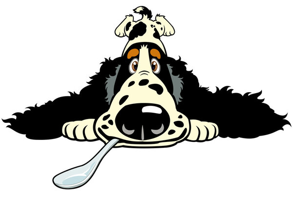 Cartoon spaniel