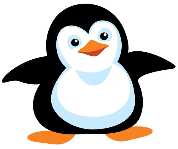 Cartoon pinguïn — Stockvector