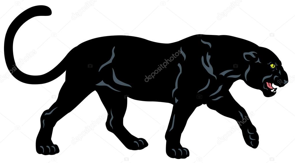 Black panther Stock Vector Image by ©insima #41620283 Black panther Stock Vector Image by ©insima #41620283