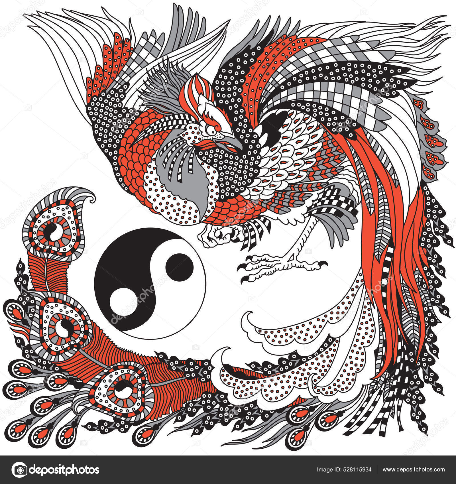 【風水画】月と鳳凰 風水画】月と鳳凰 風水画】月と鳳凰 515kPI4ynlL._UF350