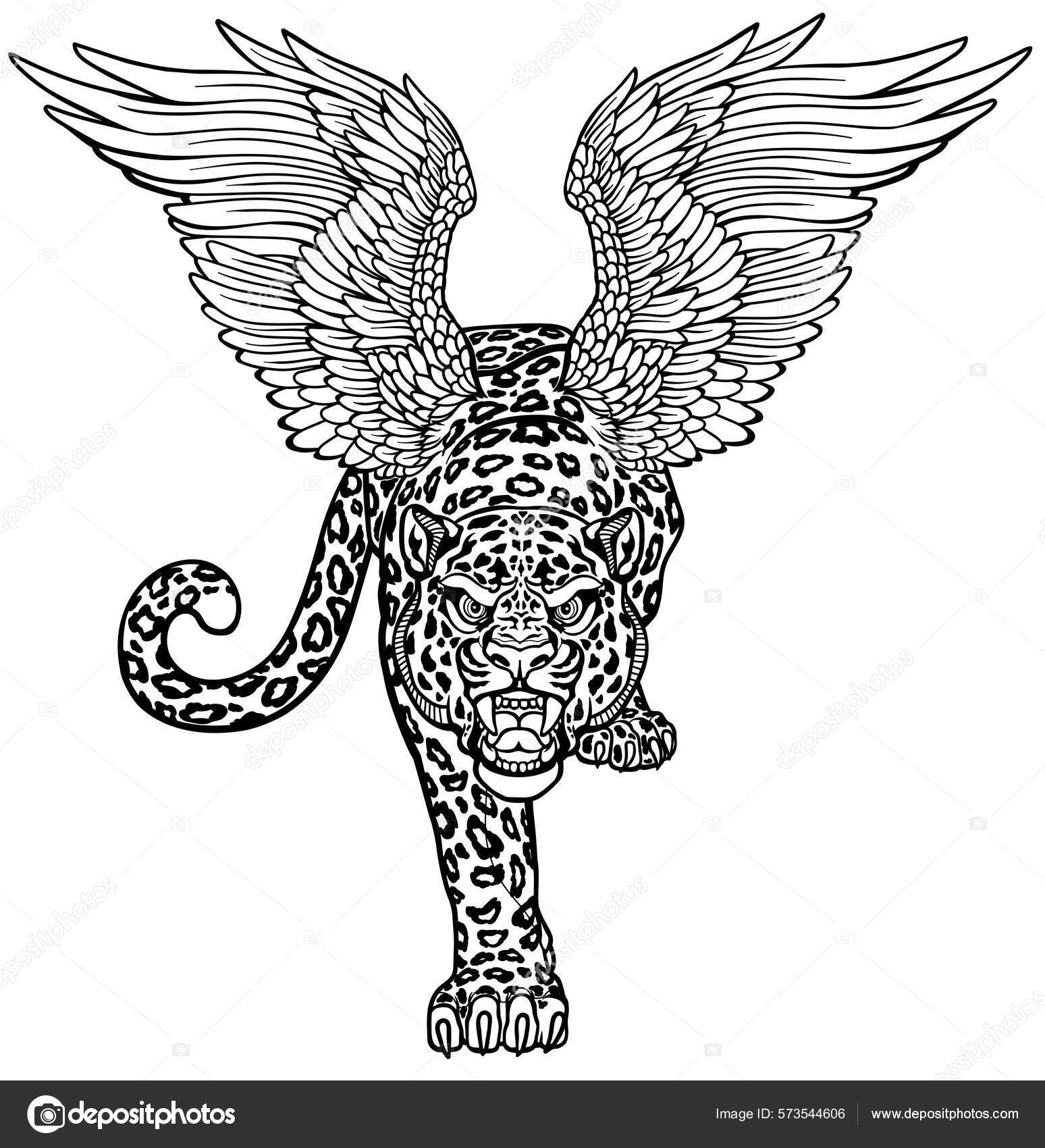 Black Panther Necklace Tattoo | TikTok, image size:1548x1700