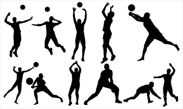 Voleibol — Vector de stock