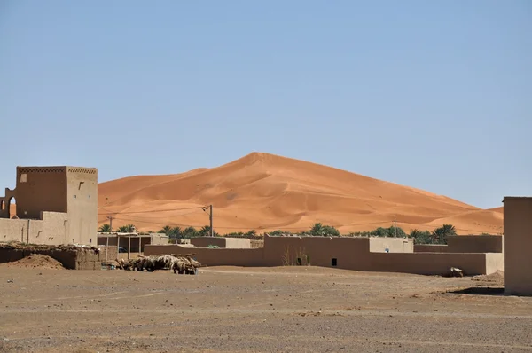 Desierto vilage — Foto de Stock