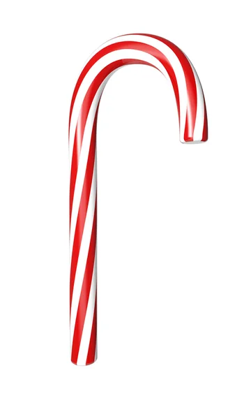 Red and white candy cane — Stock Photo, Image