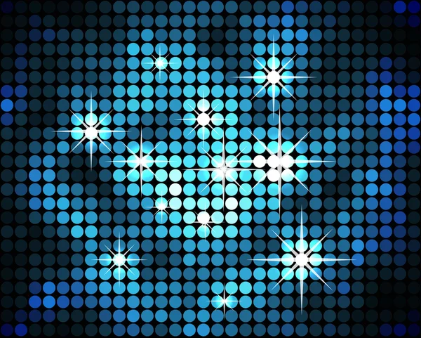 Resumen azul mosaico brillante vector de fondo . — Vector de stock