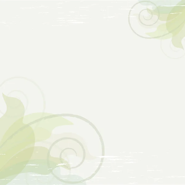 Pastel groene zomer vector achtergrond — Stockvector