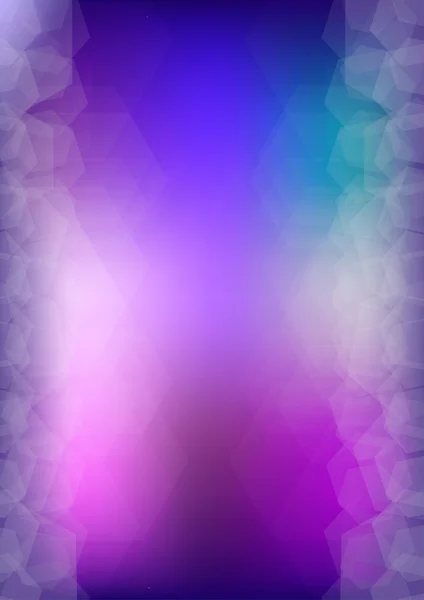 Abstract purple and blue vector background with copy space. — Stock Vector