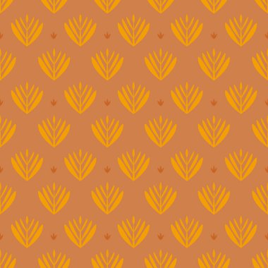 Vektör zarif minimalist geometrik çiçek deseni. Basit dikişsiz doku ve küçük bitki şekilleri. Modern kumaş tasarımı kumaş kumaş kumaş kumaş kumaş kumaş kumaş kumaş kumaş kumaş kumaş kumaş elbise, erkek gömleği baskı bloğu, dekor, kaplama.