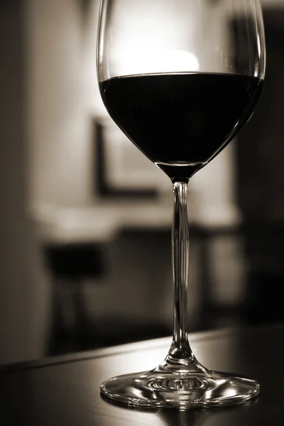 Ein Glas Wein — Stockfoto