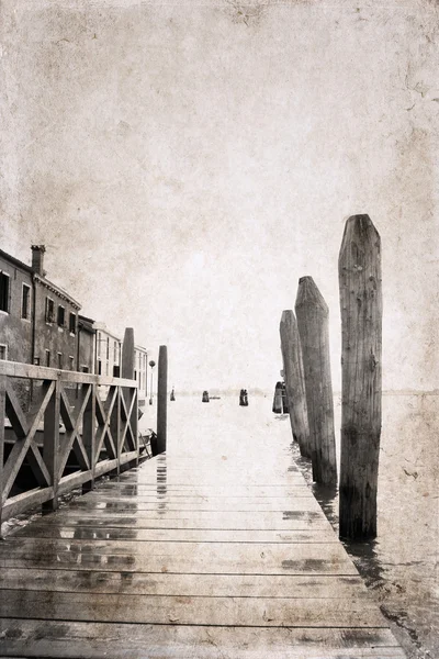 Veneza, obra de arte em estilo de pintura — Fotografia de Stock