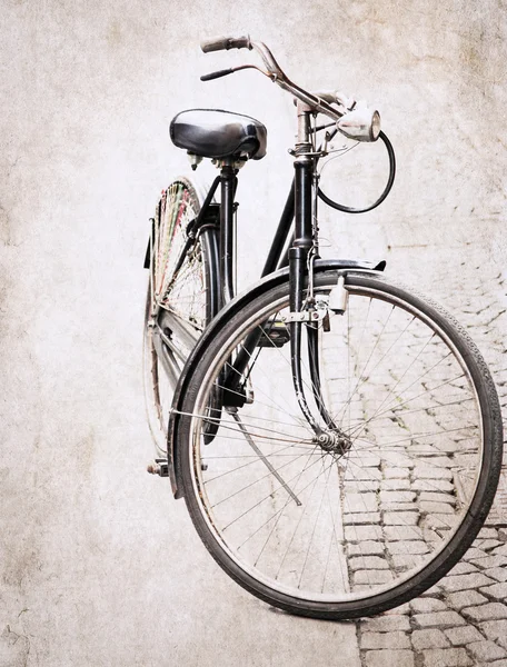 Fiets, illustraties in grunge stijl — Stockfoto