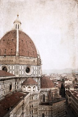 Florence, vintage tarzı görüntü