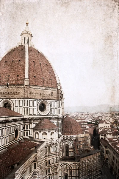 Florenz, Image im Vintage-Stil — Stockfoto