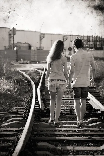 Gaan naar de toekomst — Stockfoto