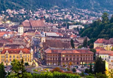 Brasov upper view clipart