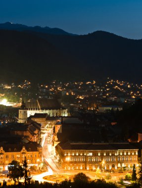 Brasov üst görünüm