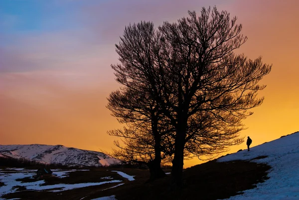 Zonsondergang — Stockfoto