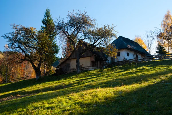 Деревенский пейзаж Румынии — стоковое фото