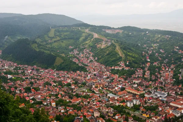 Brasov övre Visa — Stockfoto