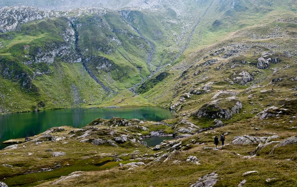 Hiking in Fagaras mountains — Stock Photo, Image