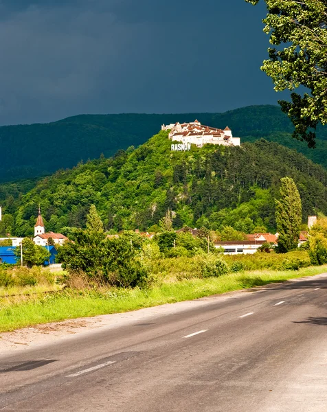 Rasnov - fortaleza — Foto de Stock