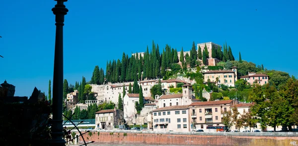 San Pietro Castle, Verona — Stock Photo, Image