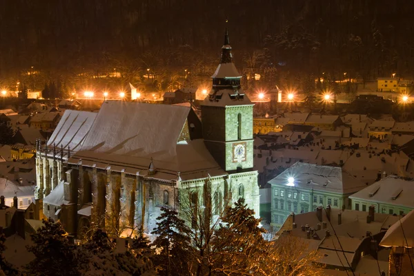 Chiesa Nera, Brasov, Romania — Foto Stock